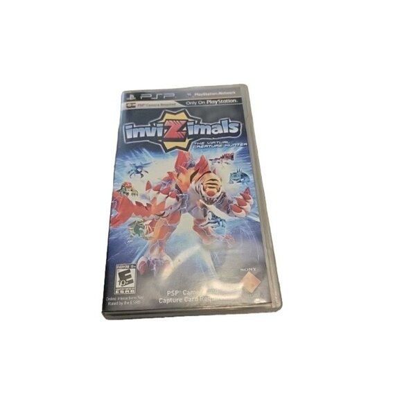Invizimals The Virtual Creature Hunter PSP UMD Sony PlayStation Game/Case - Picture 1 of 1
